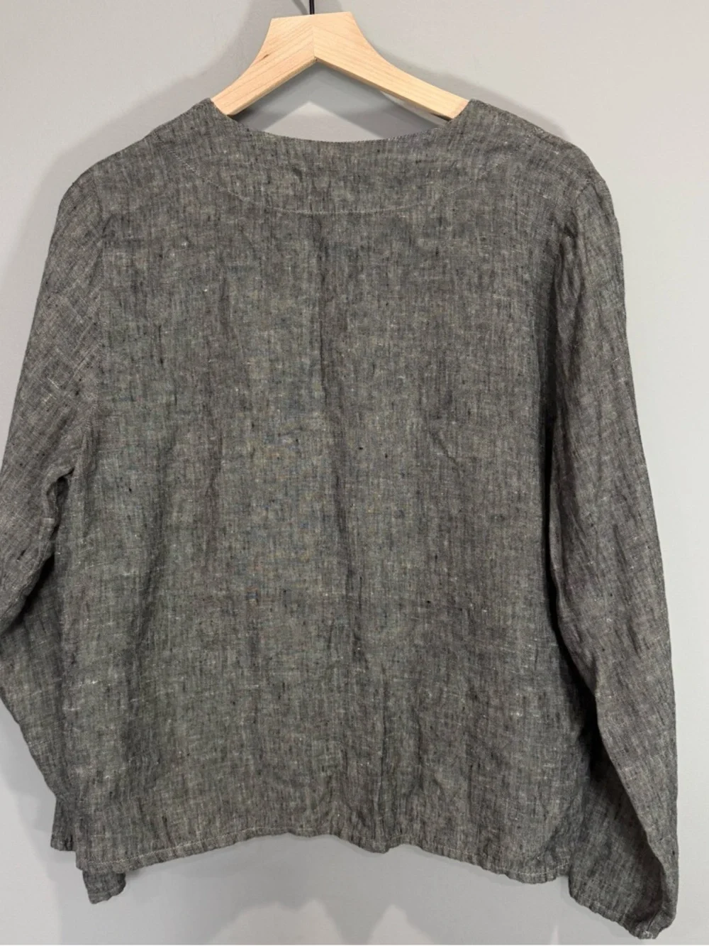 FLAX brand linen‎ button-down jacket Size medium